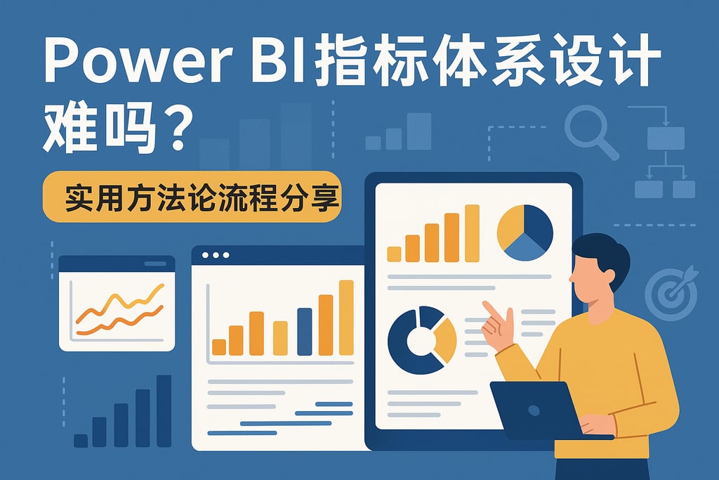 Power BI指标体系设计难吗？实用方法论流程分享